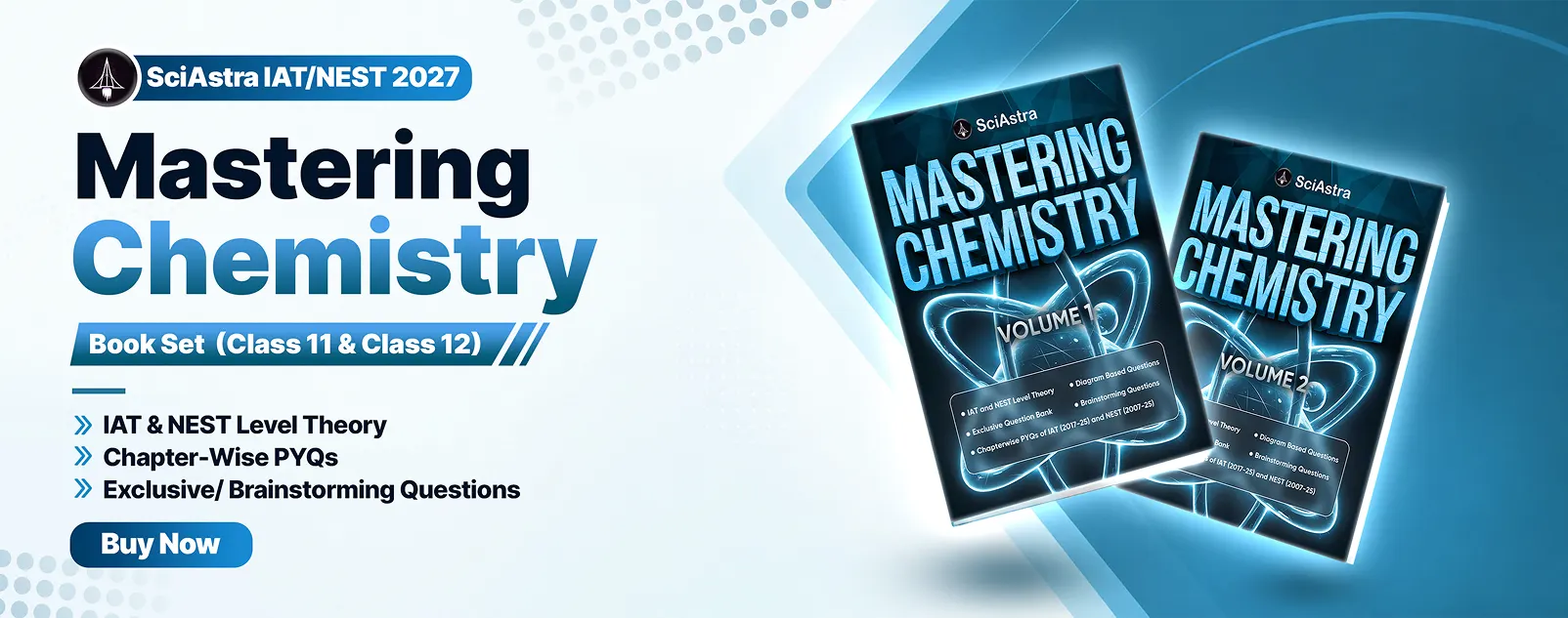 IAT/ NEST Mastering Chemistry Book Vol 1,2
