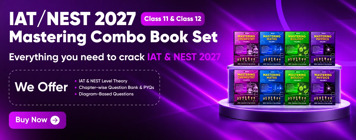 IAT/NEST 2027 Mastering Combo Books (Class 11 & 12)