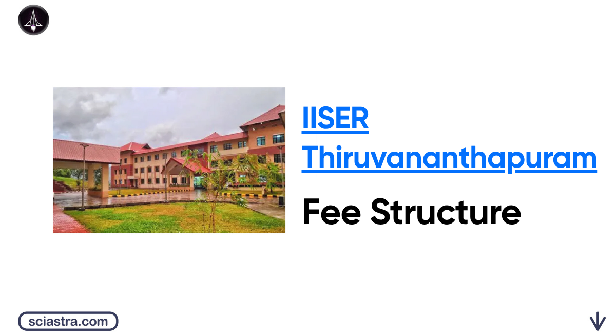 IISER Thiruvananthapuram Fee Structure