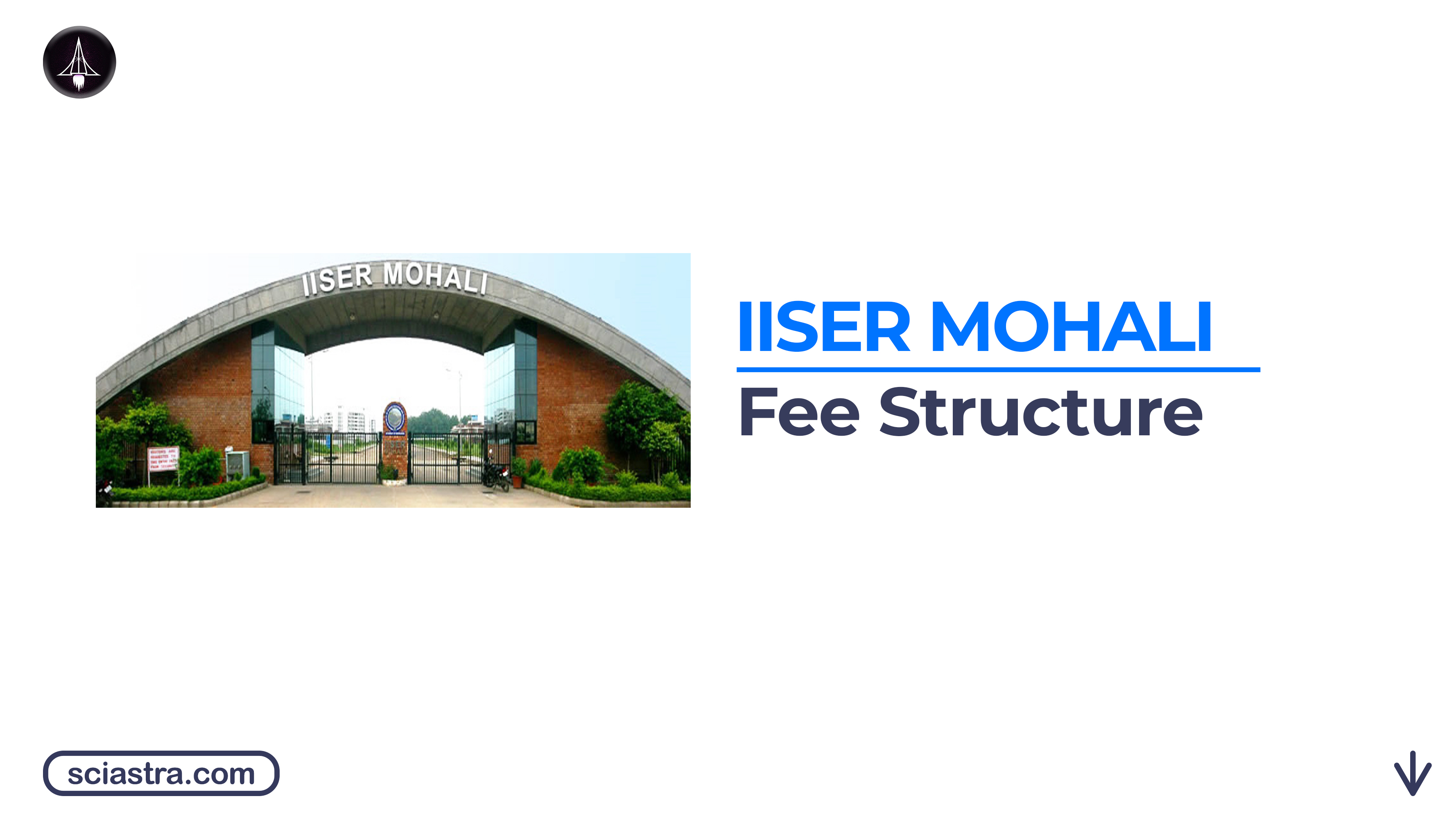 IISER Mohali Fee Structure 2026
