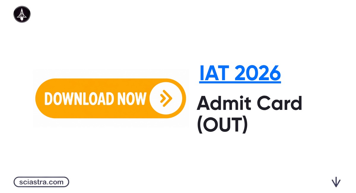 IAT 2026 Admit Card Released