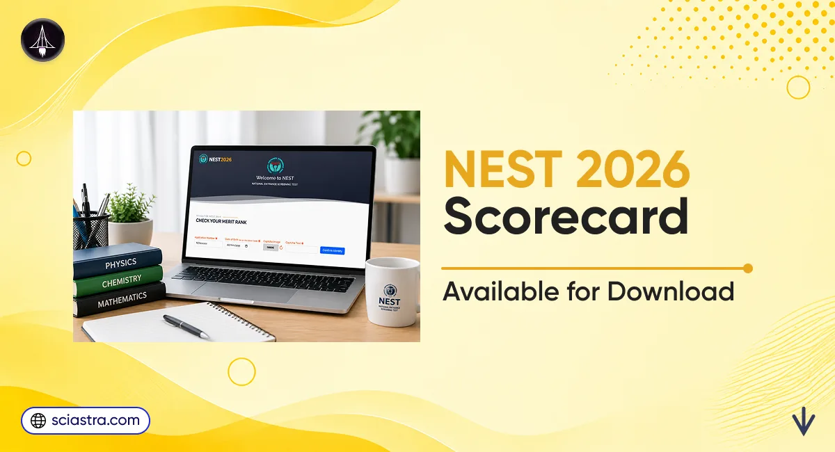 NEST 2026 Scorecard Download Link Active at nestexam.in