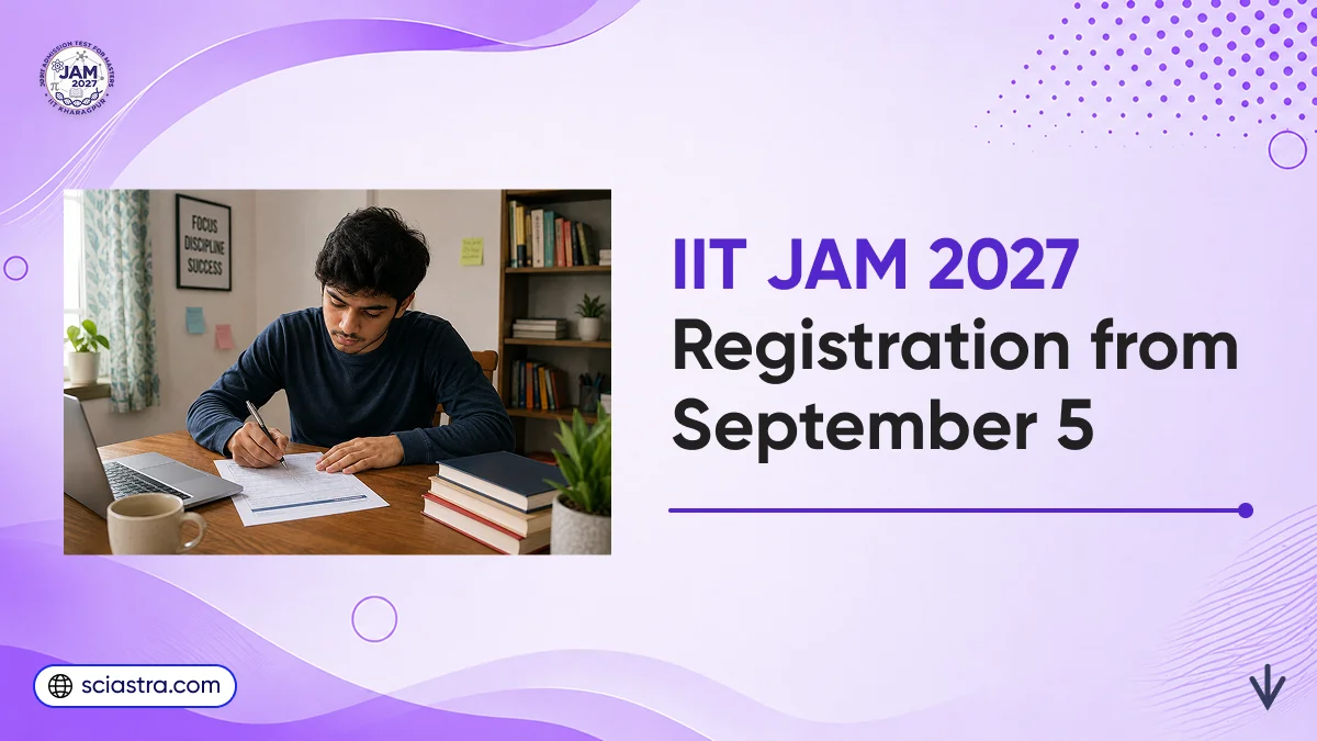 IIT JAM 2027 Registration from September 5, 2026
